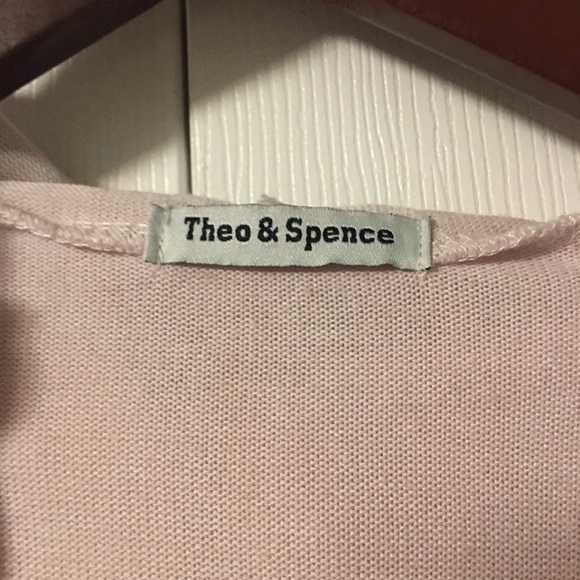 Theo & Spence Tie-Dye V-Neck Drawstring Hoodie - Picture 8 of 10